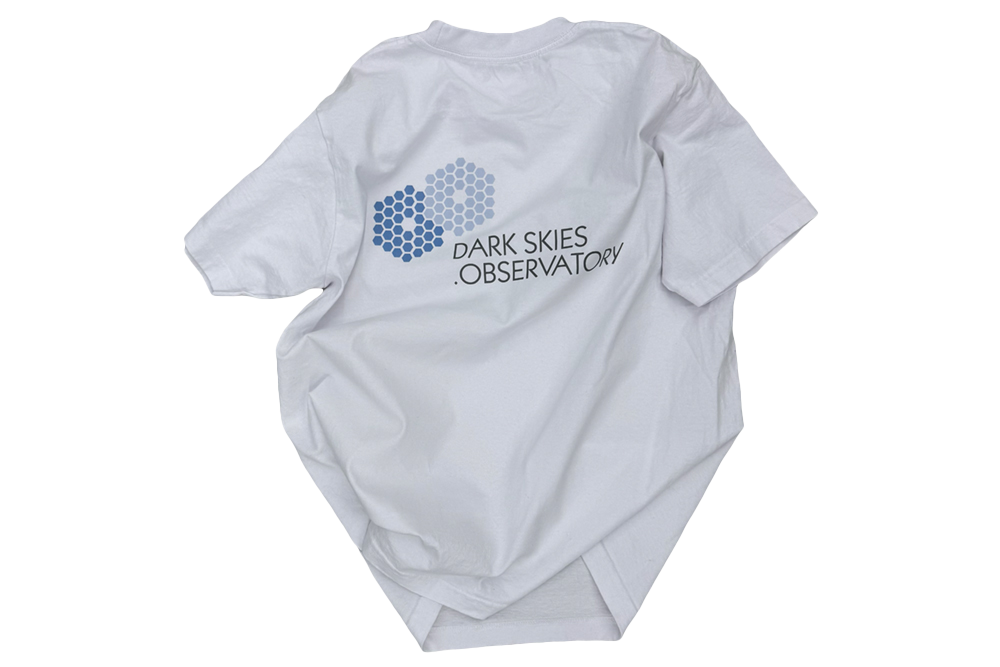 dark skies observatory t-shirt